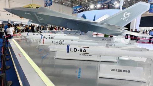 PRVI STELT LOVAC SA RAKETOM ZA UNIŠTAVANJE RADARA: Kineski stelt avion J-35 opremljen za suzbijanje protivvazdušne odbrane