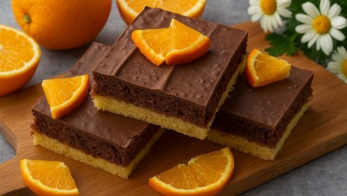 ČOKO ORANŽ KOCKE: Slatka harmonija čokolade i pomorandže