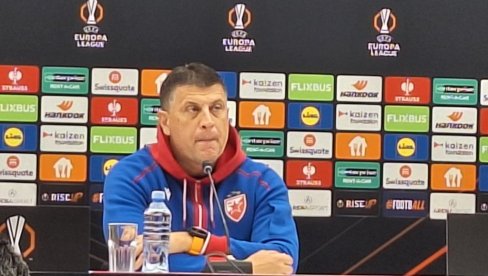 НИСАМ ЗАДОВОЉАН... Владан Милојевић пред меч Црвена звезда - ФЦСБ у Лиги Европе