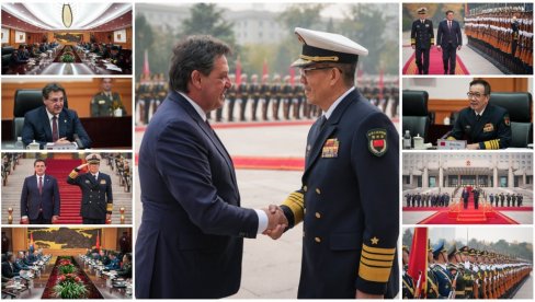GAŠIĆ U PEKINGU: Održan sastanak sa ministrom nacionalne dobrane NR Kine