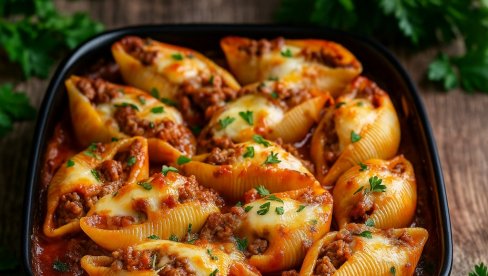 ПУЊЕНЕ ШКОЉКЕ ОД ТЕСТЕНИНЕ СА ГОВЕДИНОМ И СИРОМ: Италијански класик на тањиру