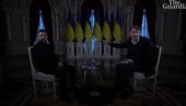 TAMNA JE NOĆ: Tokom intervjua Zelenskog za Gardijan dva puta nestajala struja (VIDEO)