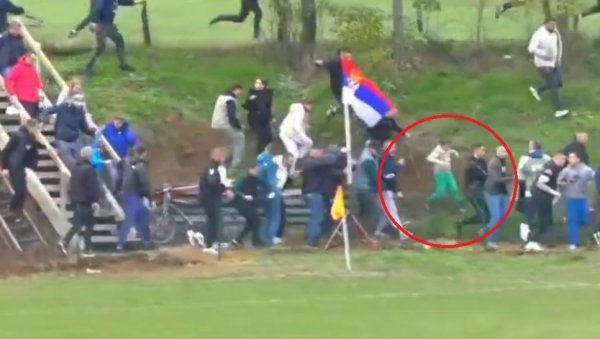 СКАНДАЛ У БЕОГРАДУ: Дете прегажено у стампеду због туче српских навијача (ВИДЕО)