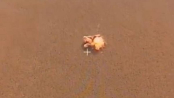 ПОГЛЕДАЈТЕ КАКО УКРАЈИНСКИ ХЕЛИКОПТЕР РУШИ РУСКИ ДРОН: Директан погодак у мету (ВИДЕО)