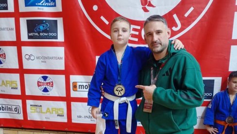 ВЕЛИКИ УСПЕХ: Злато за малог Немању