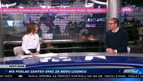 VUČIĆ O RAZGOVORU SA MRDIĆEM I HRKOM: Predsednik Srbije gost “Nacionalnog dnevnika”