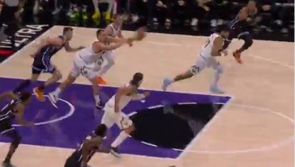 СРБИН ИХ РАСТАВИО НА КОМАДЕ! Никола Јокић је својом магијом очарао планету (ВИДЕО)