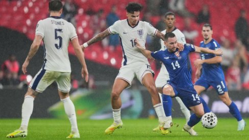 PRENOS, ENGLESKA - SRBIJA: Šta se ovo dešava na Vembliju... A šta tek rade Albanci!