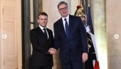 ВУЧИЋ СЕ САСТАО СА МАКРОНОМ: Председник Србије се ускоро обраћа јавности