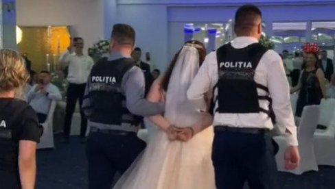 Полиција улетела на свадбу, ХАПСИ МЛАДУ - а тек објашњење! Ово је ЛУДНИЦА (ВИДЕО)