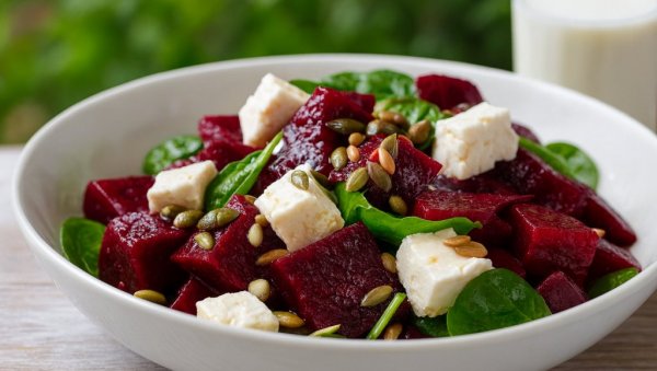 САЛАТА ОД ЦВЕКЛЕ И ФЕТЕ: Свежина, боја и укус у једном тањиру