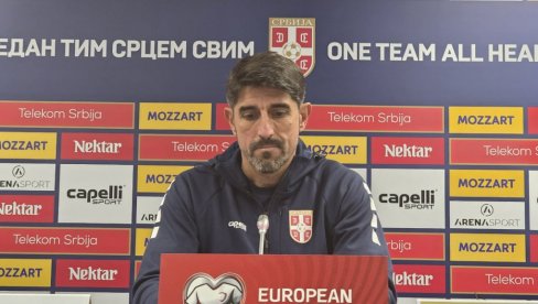 NAPRAVIO SAM GREŠKU U PRVOM POLUVREMENU... Veljko Paunović nakon trijumfa Srbije nad Letonijom u kvalifikacijama za Mundijal