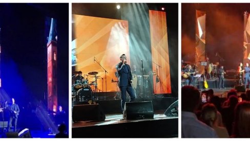 СПЕЦИЈАЛНЕ ГОШЋЕ: Ивана Селаков и Емина Јаховић се запевале са Мирзом Селимовићем на концерту (ФОТО)