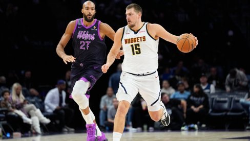 МА, ШТА СЕ ОВО ДЕШАВА?! Никола Јокић се игра по својим правилима, нико не може да га заустави, каква победа Денвера (ВИДЕО)