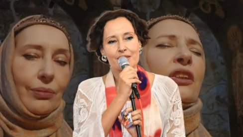 IVANA ŽIGON U CRKVI SNIMILA TIKTOK: Ovo je da se naježiš - oko glave obavila maramu (VIDEO)