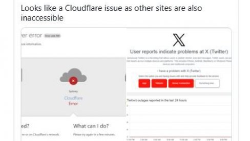 PAO INTERNET: Ne radi Cloudflare, pogođena i Srbija