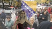 БУРНО У БиХ: Дигли се грађани, масовни протест на улицама - изнели 12 захтева властима у БиХ (ВИДЕО)