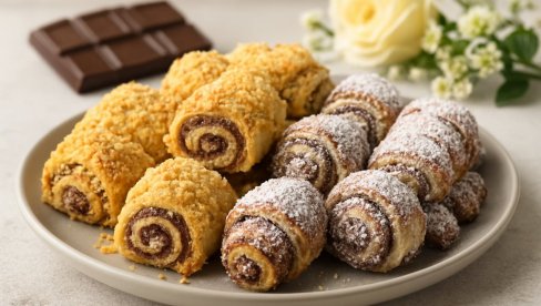 ŠARENE POSNE KIFLICE: Nežne, mirisne i mekane