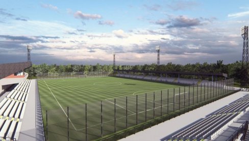 NIČE NOVA FUDBALSKA LEPOTICA: Železničar iz Pančeva ima velike planove (FOTO)