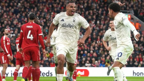 KATASTROFA LIVERPULA: Notingem Forest razbio i ponizio šampiona Premijer lige