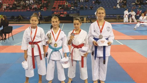 BEOGRADSKI MEĐUNARODNI „ARENA KUP“: Karatistima „Kneza Lazara“ dva prva mesta