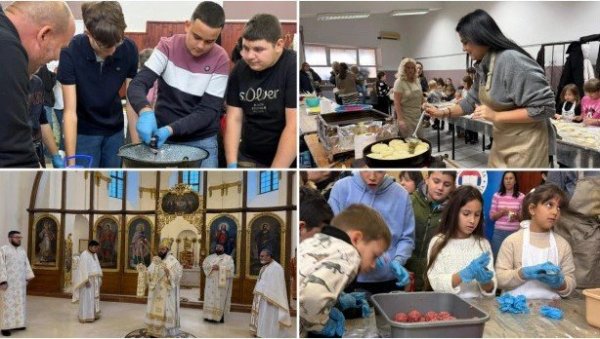 ДЕЦИ ПРЕНОСИМО ТРАДИЦИЈУ СРПСКОГ НАРОДА Манифестација Традиционална кухиња наших фамилија” под покровитељством Фондације Света Петка