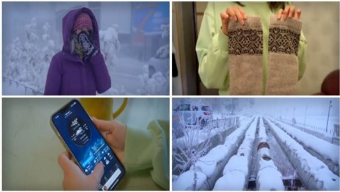 СУЗЕ ПОСТАЈУ ЛЕДЕНИЦЕ: Како изгледа живот на -64 СТЕПЕНА ЦЕЛЗИЈУСА?