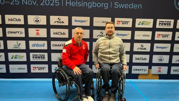 ДРУГА БРОНЗА МИТРА ПАЛИКУЋЕ: Одличан учинак наших парастонотенисера на Европском првенству у Шведској