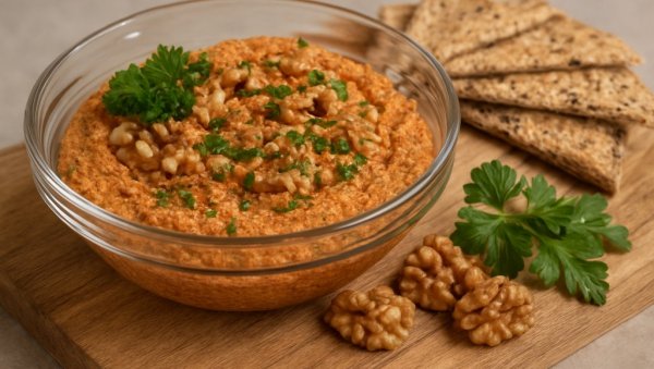 ПОСНИ УРНЕБЕС: Намаз од печене паприке, димљеног тофуа и ораха