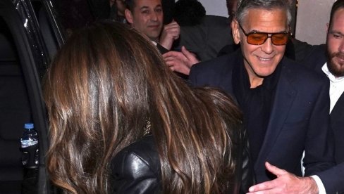 АМАЛ ПРОШЕТАЛА МИНИЋ, ЗАПАЛИЛА ПАРИЗ: Омиљени пар изгледа бепсрекорно, а она је најсрећнија што он поново личи на себе!