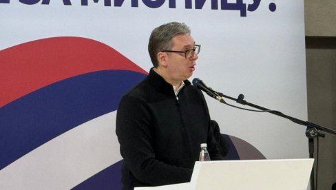 OPOZICIJA NUDI MRŽNJU ILI NE ZNA ŠTA HOĆE Vučić: Da sačuvamo svoju Srbiju, svoju Mionicu, za ovu divnu decu, za naše penzionere