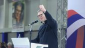 VUČIĆ NA VELIKOM NARODNOM SKUPU: Nema sumnje da je Mionica danas bolja nego što je bila, neka pobedi pristojna Srbija (FOTO/VIDEO)