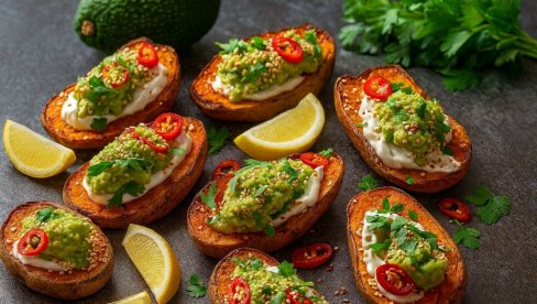 PEČENI SLATKI KROMPIR SA AVOKADOM: Jelo koje spaja tradicionalne i moderne ukuse