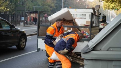 Obaveštenje o dnevnim aktivnostima JKP „Gradska čistoća“