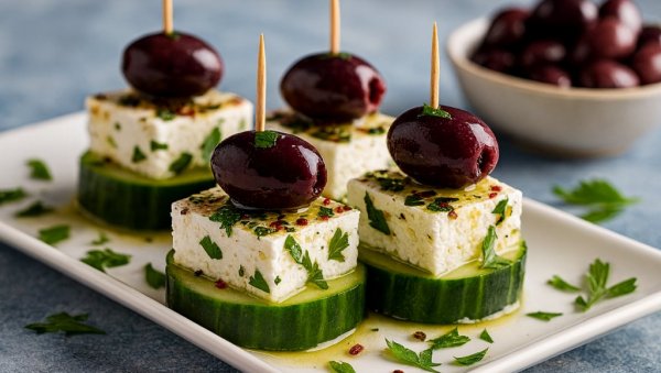 РАЖЊИЋИ СА ФЕТОМ И КРАСТАВЦЕМ: Свежина Медитерана у једном залогају