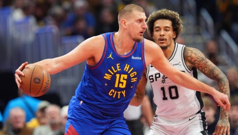 NIKOLA JOKIĆ NASTAVLJA DA DOMINIRA: Nagetsi u Kaliforniji jure četvrti trijumf u nizu