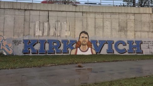 KIRKOVIĆ! U Beogradu osvanuo mural posvećen tragično ubijenom Čarliju Kirku (FOTO/VIDEO)