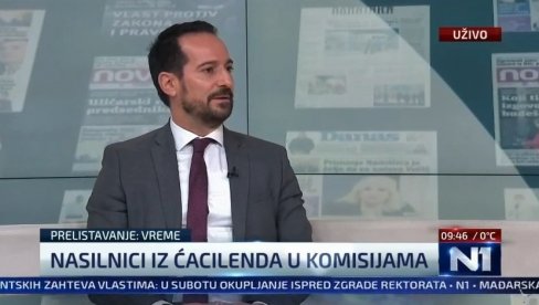 НАСТАВЉА СЕ СВАЂА МЕЂУ БЛОКАДЕРИМА Танасије Маринковић брутално испрозивао пленумаше: Ви сте ненадлежна институција! (ВИДЕО)