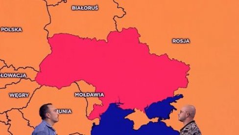 ŠOK ZA REŽIM ZELENSKOG: Bes vlasti u Kijevu zbog mape na poljskoj TV