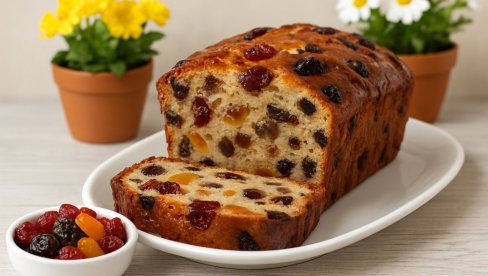 ŠKOTSKI VOĆNI HLEB SA MEDOM: Savršena topla užina