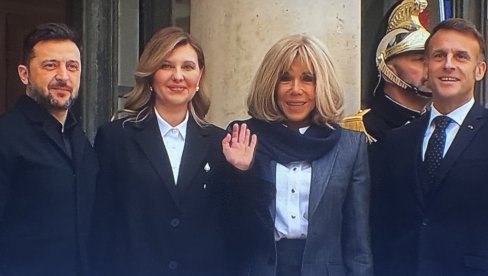 OLENA U JELISEJU:  Prve dame zajedno sa muževima o budućnosti Ukrajine
