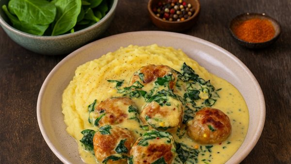 ПИЛЕЋЕ ЋУФТЕ У КРЕМАСТОМ СОСУ ОД СПАНАЋА: Јело које спаја кремасту раскош и здраве укусе