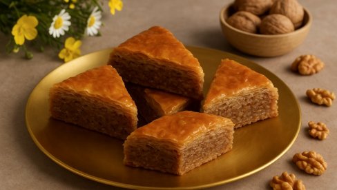 TRADICIONALNA BAKLAVA SA ORASIMA: Recept za savršenu starinsku poslasticu - Onako kako se oduvek pravila