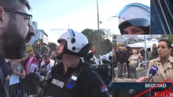 ПРИВАТИЗАЦИЈА ПРОТЕСТА И СУНОВРАТ БЛОКАДЕРА (ВИДЕО)