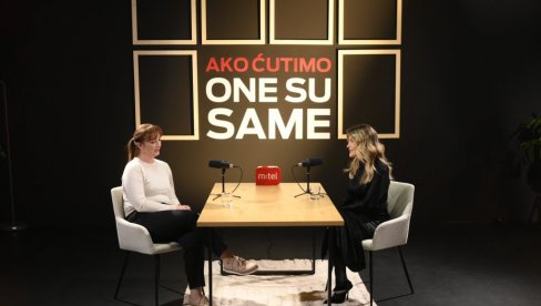 „AKO ĆUTIMO, ONE SU SAME“: Priče koje ne smiju ostati neizgovorene - druga epizoda m:tel podcasta večeras od 20 časova
