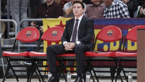 ТРЕНЕР БАРСЕЛОНЕ НАХВАЛИО ЗВЕЗДУ КАО МАЛО КО: Црвено-бели су најбољи тим у такмичењу, играју у супериорном интезитету