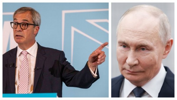 ПУТИН СВАКЕ НЕДЕЉЕ ДОКАЗУЈЕ ДА ЈЕ МОНСТРУМ Фараж изнео тешке оптужбе на рачун руског председника