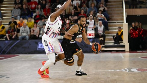 KOŠARKAŠU PARTIZANA IZMAKLA MVP NAGRADA: Igrač Monaka najkorisniji u prethodnom kolu Evrolige