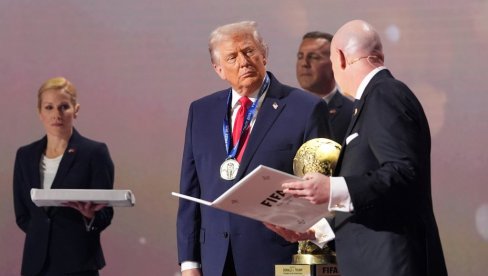 PRENOS, ŽREB ZA SVETSKO PRVENSTVO: Trampu dodeljena prva FIFA nagrada za mir!
