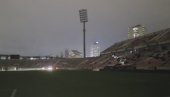 UKLETI DUEL! Prvo odloženo zbog snega, a danas Radnički Niš - Čukarički prekinuto zbog nestanka struje! (VIDEO)